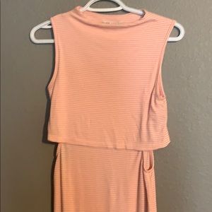 Cute midi- with side cut cut outs